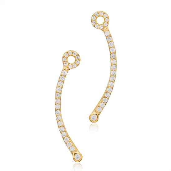 Minimalist Round Style 925 Sterling Silver Earrings
