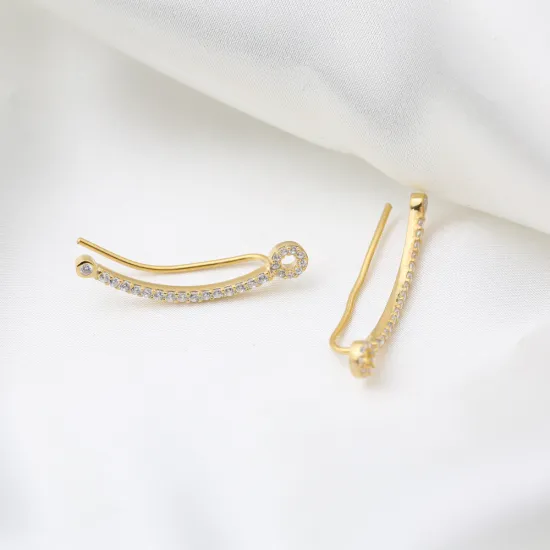 Minimalist Round Style 925 Sterling Silver Earrings