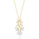 Chic Flower Charm Marquise CZ Stone Summer Collection Pendant Necklace Wholesale 925 Sterling Silver Jewelry Chic Flower Charm Marquise CZ Stone Summer Collection Pendant Necklace Wholesale 925 Sterling Silver Jewelry