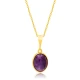 Turkish Amethyst 925 Sterling Silver Necklace