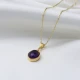 Turkish Amethyst 925 Sterling Silver Necklace