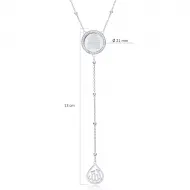 Calligraphy Islamic Prayer 925 Sterling Silver Necklace
