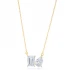 Turkish Cluster CZ 925 Sterling Silver Necklace