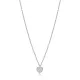 Tiny Clear Zircon Stone Heart Charm Necklace Pendant Turkish Wholesale 925 Sterling Silver Jewelry Tiny Clear Zircon Stone Heart Charm Necklace Pendant Turkish Wholesale 925 Sterling Silver Jewelry