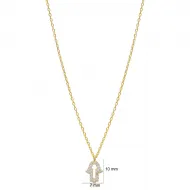 Minimalist Hamsa Zircon Charm Necklace Pendant Turkish Wholesale 925 Sterling Silver Jewelry
