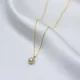 Round CZ Necklace in 925 Sterling Silver Round CZ Necklace in 925 Sterling Silver