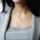Round CZ Necklace in 925 Sterling Silver Round CZ Necklace in 925 Sterling Silver