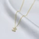 Double C Monogram 925 Sterling Silver Necklace Double C Monogram 925 Sterling Silver Necklace