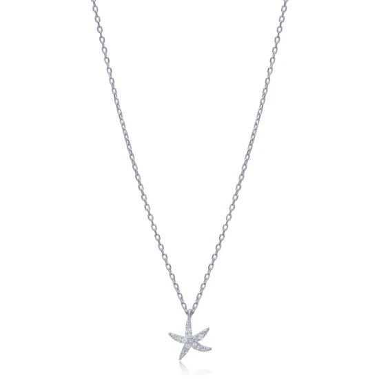 Turkish Starfish 925 Sterling Silver Necklace