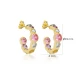 Turkish Multicolor 925 Sterling Silver Earrings