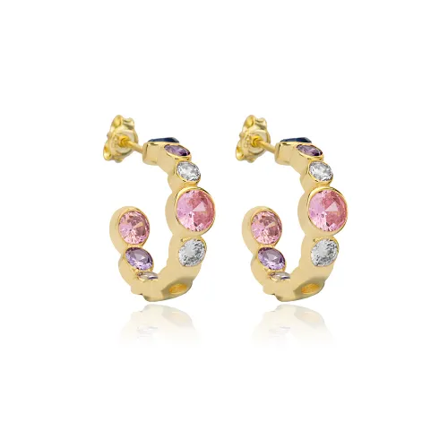 Turkish Multicolor 925 Sterling Silver Earrings