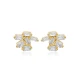 Tiny Cute CZ Baguette 925 Sterling Silver Earrings Tiny Cute CZ Baguette 925 Sterling Silver Earrings