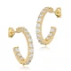 Wholesale Round CZ 925 Sterling Silver Earrings Wholesale Round CZ 925 Sterling Silver Earrings