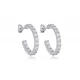 Wholesale Round CZ 925 Sterling Silver Earrings Wholesale Round CZ 925 Sterling Silver Earrings