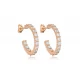 Wholesale Round CZ 925 Sterling Silver Earrings Wholesale Round CZ 925 Sterling Silver Earrings