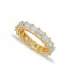 Shiny Square CZ Cluster 925 Sterling Silver Ring