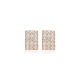 Turkish Rectangle 925 Sterling Silver Earrings
