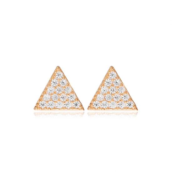 Turkish Triangle Sterling Silver Earrings Turkish Triangle Sterling Silver Earrings