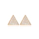 Turkish Triangle Sterling Silver Earrings Turkish Triangle Sterling Silver Earrings