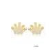 Turkish Crown 925 Sterling Silver Earrings