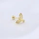 Angel Wing Single Piercing 925 Sterling Silver Earrings - Sade 925 Silver Jewelry