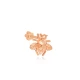 Bee Single Piercing 925 Sterling Silver Earrings - Sade 925 Silver Jewelry