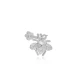 Bee Single Piercing 925 Sterling Silver Earrings - Sade 925 Silver Jewelry