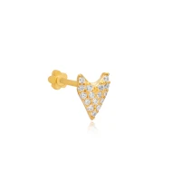 Arrow Single Piercing 925 Silver Earrings