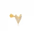 Arrow Single Piercing 925 Silver Earrings