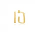 Square Dainty Women 925 Sterling Silver Earrings