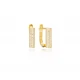 Dainty Cylinder Latch Back Women 925 Silver Earrings Dainty Cylinder Latch Back Women 925 Silver Earrings
