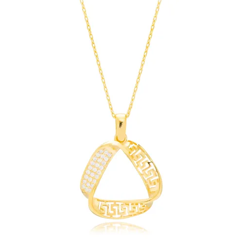 Geometric Shape 925 Sterling Silver Necklace Geometric Shape 925 Sterling Silver Necklace