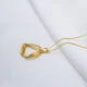 Geometric Shape 925 Sterling Silver Necklace