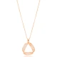 Geometric Shape 925 Sterling Silver Necklace