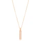 Cylinder Dainty Women 925 Sterling Silver Pendant