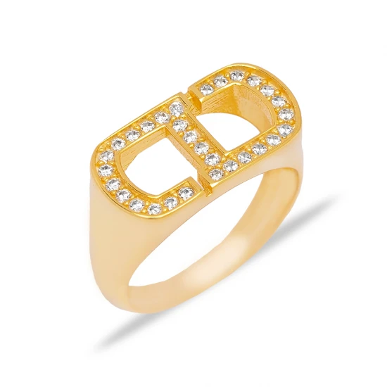 CZ Geometric Cluster Women 925 Sterling Silver Ring - Sade 925 Silver Jewelry