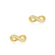 Infinity Minimalist Women 925 Sterling Silver Earrings Infinity Minimalist Women 925 Sterling Silver Earrings