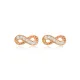 Infinity Minimalist Women 925 Sterling Silver Earrings Infinity Minimalist Women 925 Sterling Silver Earrings