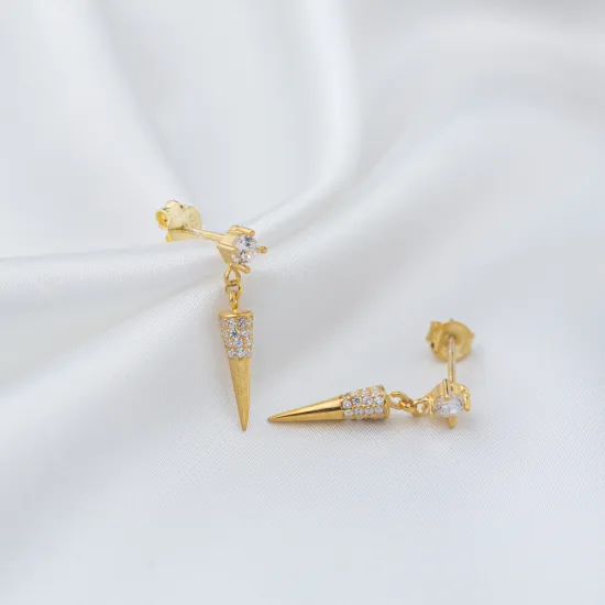 Minimalist Arrow Zircon Stone Stud Earrings Minimalist Arrow Zircon Stone Stud Earrings