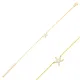 Starfish Clear CZ Women 925 Sterling Silver Bracelet