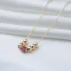 Ball Design Round Shape Ruby Stone Charm Necklace Pendant 925 Sterling Silver Jewelry Ball Design Round Shape Ruby Stone Charm Necklace Pendant 925 Sterling Silver Jewelry