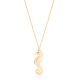 Seahorse Ruby 925 Sterling Silver Necklace | 925 Sterling Silver Wholesale | Sade Silver Seahorse Ruby 925 Sterling Silver Necklace - Sade 925 Silver Jewelry