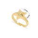 Star CZ Women Adjustable 925 Sterling Silver Ring | 925 Sterling Silver Wholesale | Sade Silver Star CZ Women Adjustable 925 Sterling Silver Ring - Sade 925 Silver Jewelry