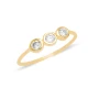 Triple CZ Women 925 Sterling Silver Ring | 925 Sterling Silver Wholesale | Sade Silver Triple CZ Women 925 Sterling Silver Ring - Sade 925 Silver Jewelry