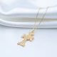 Vintage Christian Cross 925 Sterling Silver Necklace - Sade 925 Silver Jewelry
