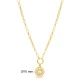 CZ Rectagon Hollow For Ladies Sterling Silver Necklace | 925 Sterling Silver Wholesale | Sade Silver CZ Rectagon Hollow For Ladies Sterling Silver Necklace - Sade 925 Silver Jewelry