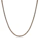 Black CZ Tennis 925 Sterling Silver Necklace Black CZ Tennis 925 Sterling Silver Necklace
