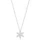 White Flower Pear Shape CZ 925 Sterling Silver Pendant White Flower Pear Shape CZ 925 Sterling Silver Pendant