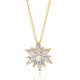 Zircon Stone Unique Flower Design Charm Pendant Necklace 925 Sterling Silver Jewelry Zircon Stone Unique Flower Design Charm Pendant Necklace 925 Sterling Silver Jewelry