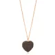 Heart Design Black Zircon Stone Charm Pendant Turkish Handcrafted 925 Sterling Silver Woman Jewelry Heart Design Black Zircon Stone Charm Pendant Turkish Handcrafted 925 Sterling Silver Woman Jewelry